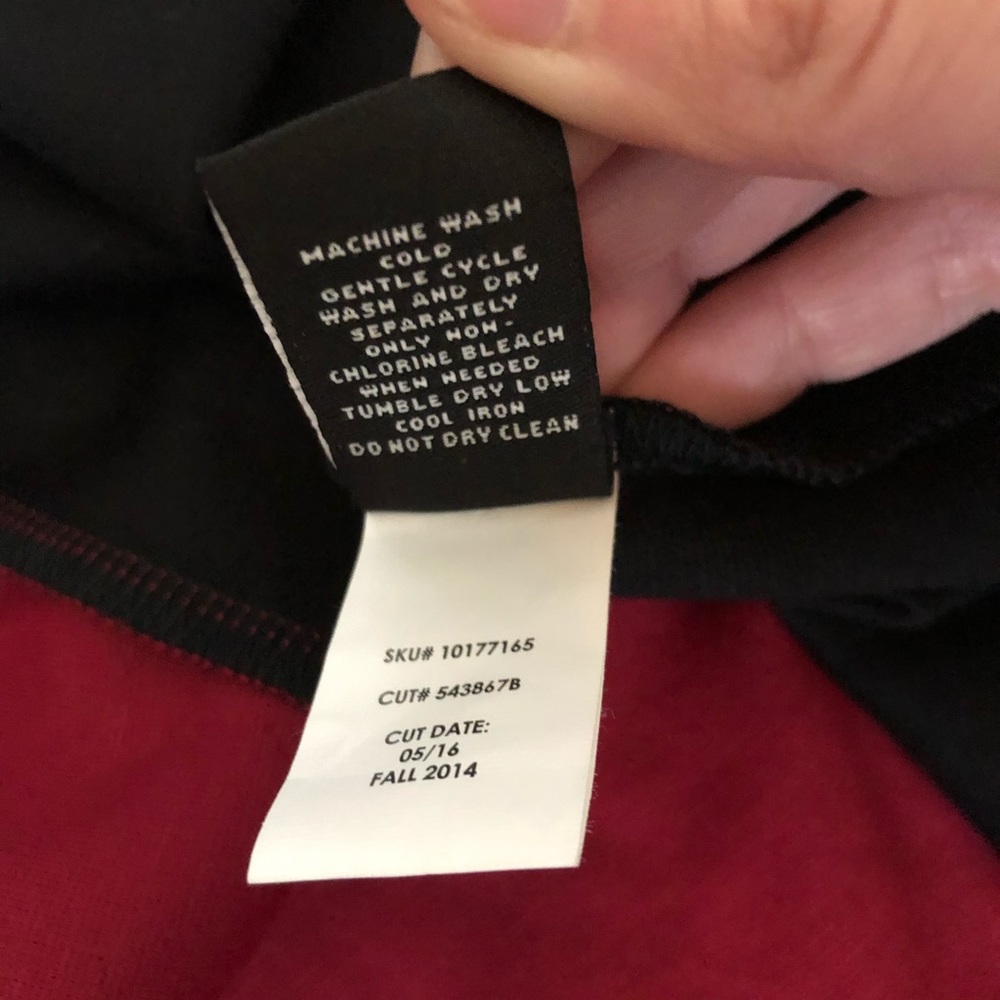 Torrid Sleeveless Red Black Skater Dress Sz 12 - Picture 7 of 7